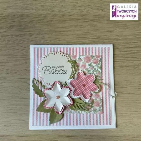 Dzień Babci (2) - Kartka 13 x 13 cm